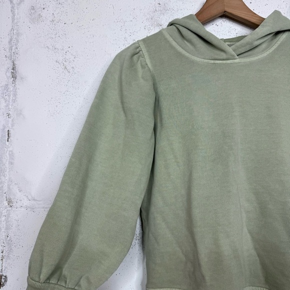 Calia Carrie Underwood Puff Sleeve Hooded Sweatshirt Size XS - Picture 5 of 11